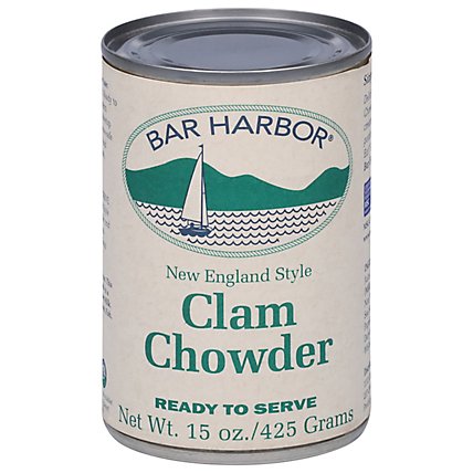 Bar Harbor Clam Chowder New England Style Ready To Serve - 15 Oz - Image 2