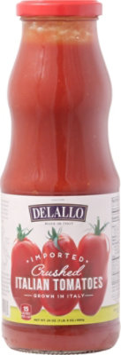 Delallo Tomato Crushed Italian - 24 Oz - Image 2