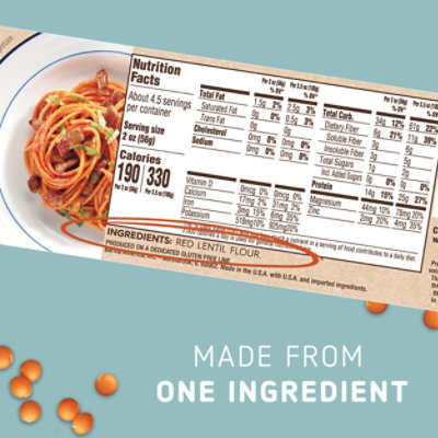 Barilla Red Lentil Spaghetti Pasta - 8.8 Oz - Image 2