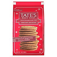 Tate's Bake Shop Gingersnap Cookies Limited Edition Holiday Cookies - 7 Oz - Image 2