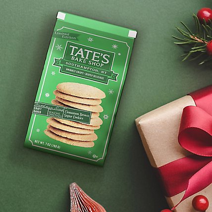 Tate's Bake Shop Cinnamon Brown Sugar Cookies Limited Edition Holiday Cookies - 7 Oz - Image 4