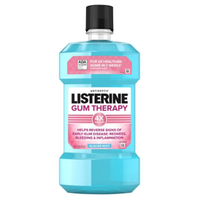Listerine Anticeptic Gum Therapy Glacier Mint - 1 Liter