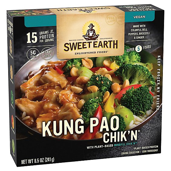 Sweet Earth Entree Kung Pao Chicken - 8.5 Oz