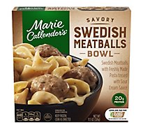 Marie Callenders Swedish Meatballs Bowl Frozen Meals - 11.5 Oz