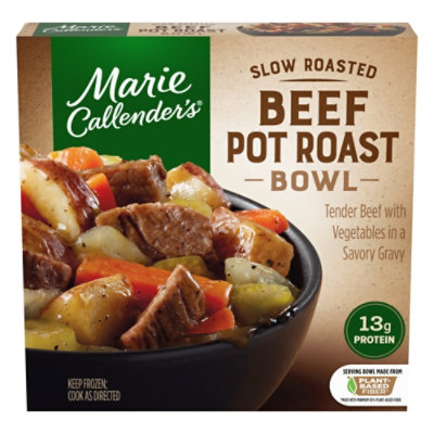 Marie Callender's Slow Roasted Beef Pot Roast Bowl Frozen Meal - 11 Oz - Image 1