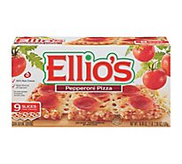 Ellios Pizza Pepperoni 9 Slices Frozen - 18.9 Oz