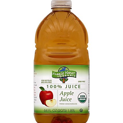 Fragile Planet Organic Juice Apple - 64 Fl. Oz. - Image 2