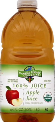 Fragile Planet Organic Juice Apple - 64 Fl. Oz. - Image 2