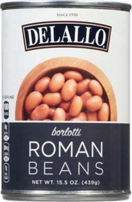 DeLallo Bean Roman - 15.5 Oz - Image 2