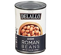 DeLallo Bean Roman - 15.5 Oz