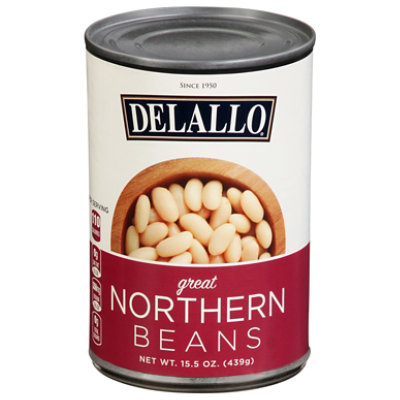 DeLallo Bean Great Northern - 15.5 Oz - Image 3