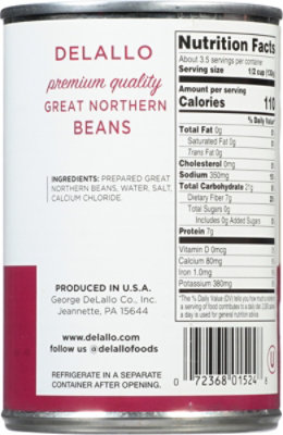 DeLallo Bean Great Northern - 15.5 Oz - Image 6