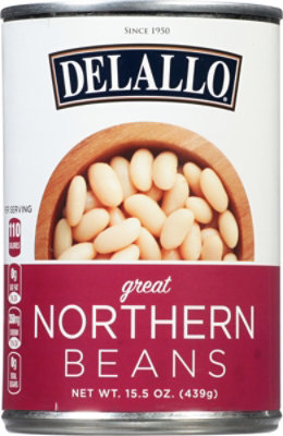 DeLallo Bean Great Northern - 15.5 Oz - Image 2