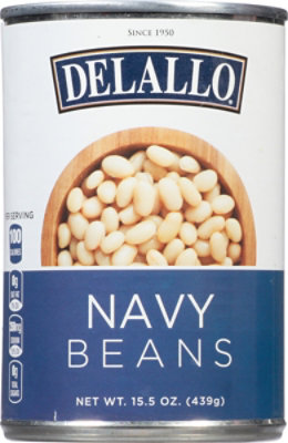 DeLallo Bean Navy - 15.5 Oz - Image 2