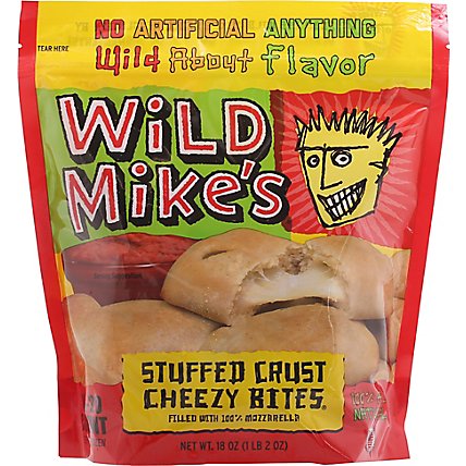 Wild Mikes Cheese Stuffed Crust Cheesy Bites - 18 Oz - Image 2