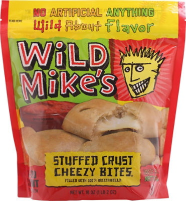Wild Mikes Cheese Stuffed Crust Cheesy Bites - 18 Oz - Image 2