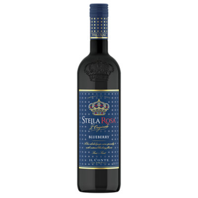 Stella Rosa Blueberry Semi Sweet Red Wine - 750 Ml - Image 1