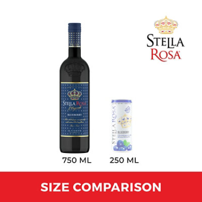 Stella Rosa Blueberry Semi Sweet Red Wine - 750 Ml - Image 5