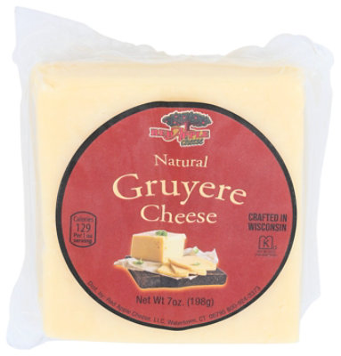 Red Apple Cheese Natural Gruyere - 7 Oz - Image 1