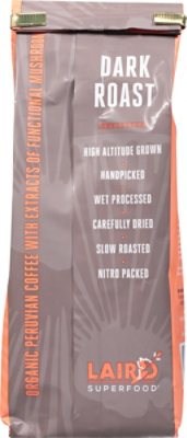 Dark Ground Organic Coffee With Mushrooms - 12 Oz - Image 5