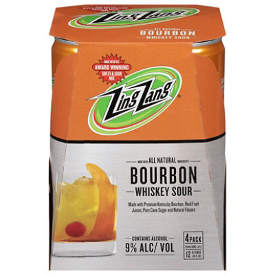 Zing Zang Bourbon Sour 412 Fl. Oz. jewelosco