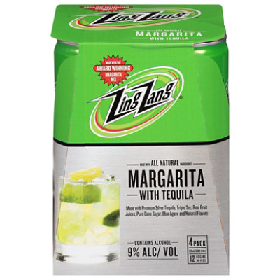 Zing Zang Margarita With Tequila - 4-12 Fl. Oz. - Image 3