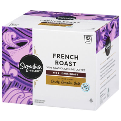 Signature SELECT Coffee Pod French Roast - 36 Count - Image 1