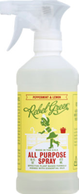 Rebel Green All Purpose Spray Peppermint & Lemon - 16 Fl. Oz. - Image 1