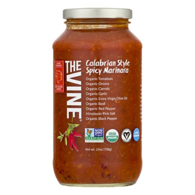 The Vine Pasta Sauce Spicy Marinara Calabrian Style - 25 Oz - Image 4