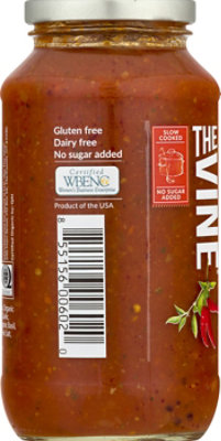 The Vine Pasta Sauce Spicy Marinara Calabrian Style - 25 Oz - Image 2