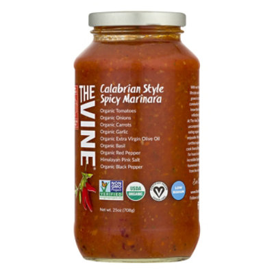 The Vine Pasta Sauce Spicy Marinara Calabrian Style - 25 Oz - Image 3