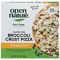 Open Nature Pizza Broccoli Crust Chicken Kale - 10.7 Oz - Image 3
