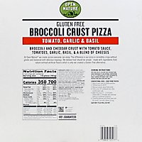 Open Nature Pizza Broccoli Crust Tomato Garlic Basil - 11.3 Oz - Image 6