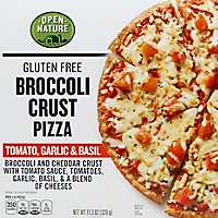 Open Nature Pizza Broccoli Crust Tomato Garlic Basil - 11.3 Oz - Image 2