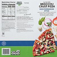 Open Nature Pizza Broccoli Crust Mediterranean - 11.4 Oz - Image 6