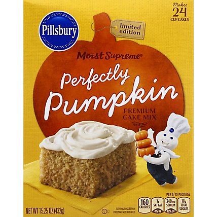 Pillsbury Perfectly Pumpkin Cake Mix - 15.25 Oz - Image 2