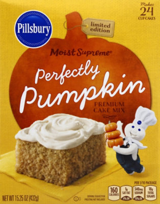 Pillsbury Perfectly Pumpkin Cake Mix - 15.25 Oz - Image 2