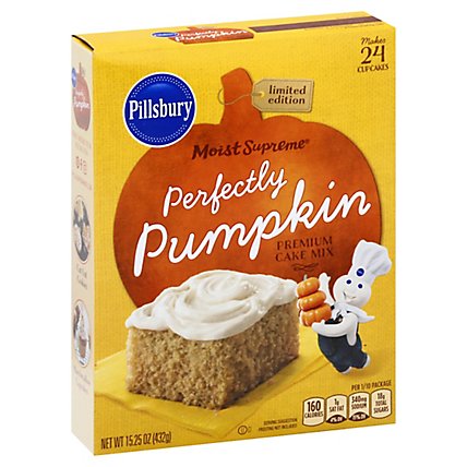 Pillsbury Perfectly Pumpkin Cake Mix - 15.25 Oz - Image 1