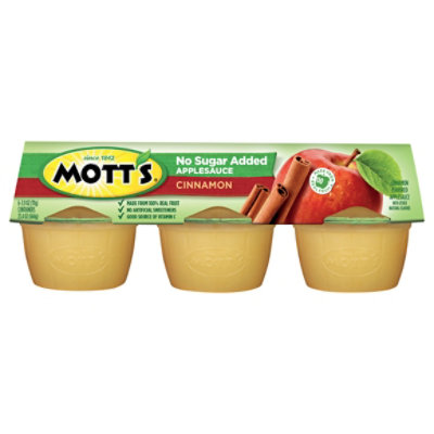 Motts No Sugar Cinnamon Apple Sauce - 23.4 Oz - Image 3