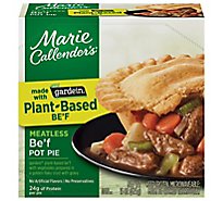Marie Callenders Pot Pie Plant Based Bef - 15 Oz
