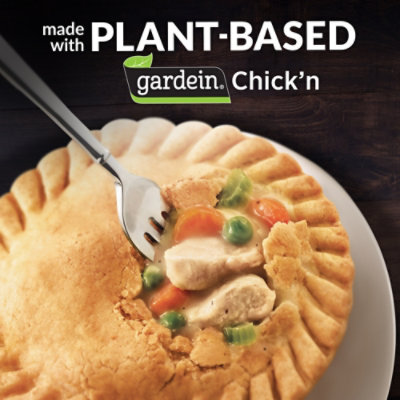 Marie Callender's Plant Based Chicken Pot Pie Made With Gardein Chicken Frozen Meal - 15 Oz - Image 2