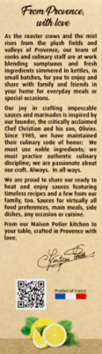 Maison Potier The Authentic Sauce No 8 Lemon & Dill - 2-1.76 Oz - Image 3