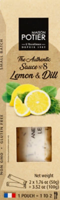 Maison Potier The Authentic Sauce No 8 Lemon & Dill - 2-1.76 Oz - Image 2