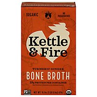 Kettle & Fire Bone Broth Turmeric Ginger - 16.9 Oz - Image 3