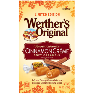 Werther's Original Soft Cinnamon Creme Caramel Candy - 7.4 Oz