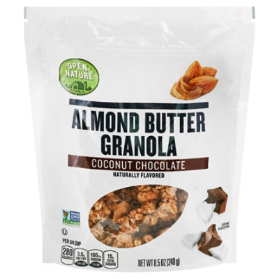 Open Nature Granola Almond Butter Coconut Chocolate - 8.5 Oz