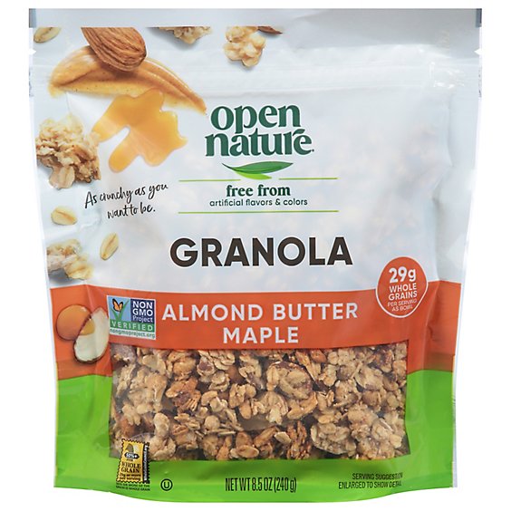 Open Nature Granola Almond Butter Maple - 8.5 Oz