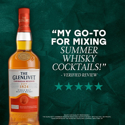 The Glenlivet Caribbean Reserve Single Malt Scotch Whisky - 750 Ml - Image 3