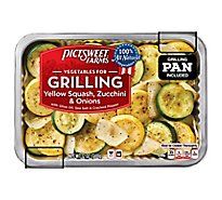Pictsweet Farms Vegetables For Grilling Yellow Squash Zucchini & Onions - 12 Oz