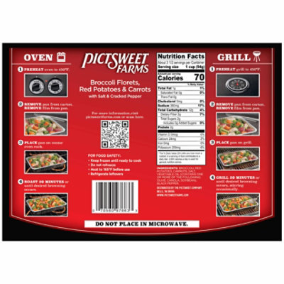 Pictsweet Farms Vegetables For Grilling Broccoli Florets Red Potatoes & Carrots - 12 Oz - Image 6